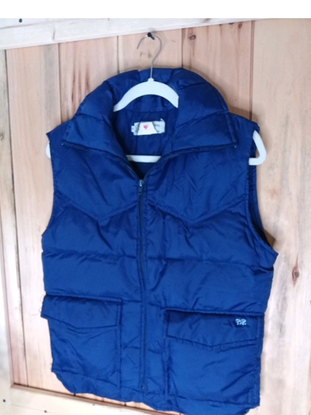 Vintage Ski Daddle Down Puffer Vest Size Small